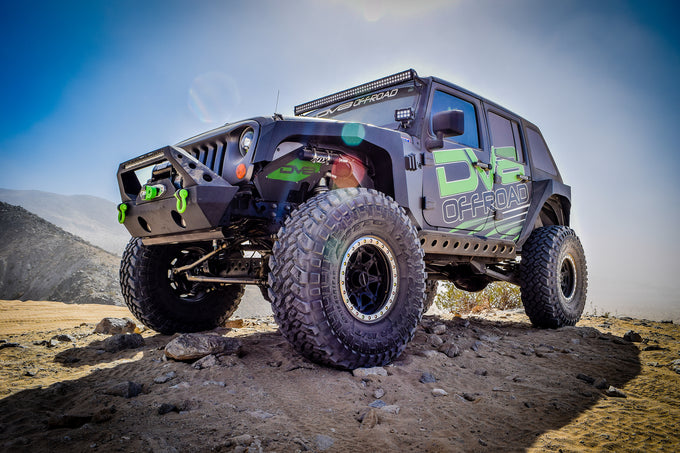 Black Or Raw Front Inner Fenders <br>07-17 Jeep Wrangler, 2018 JK