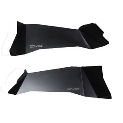 Black Or Raw Rear Inner Fenders <br>07-17 Jeep Wrangler, 2018 JK