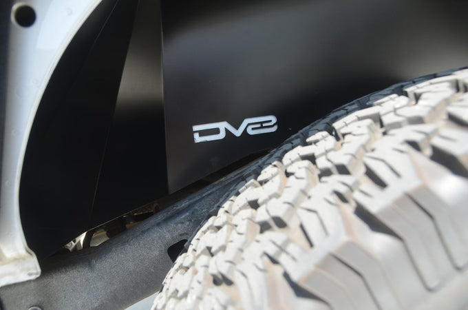 Black Or Raw Rear Inner Fenders <br>07-17 Jeep Wrangler, 2018 JK