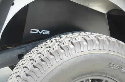 Black Or Raw Rear Inner Fenders <br>07-17 Jeep Wrangler, 2018 JK