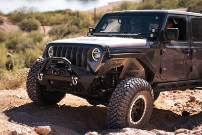 Black Or Raw Front Inner Fenders <br>18-22 Jeep Wrangler 20-22 Gladiator, 2018 JK