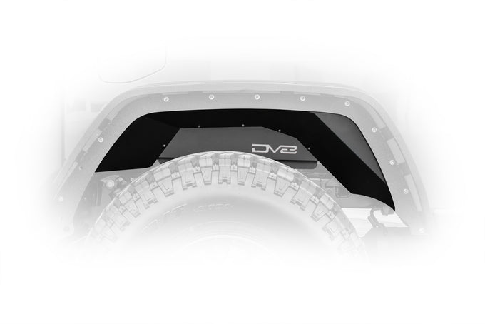 Black Rear Inner Fenders <br>20-21 Jeep Gladiator