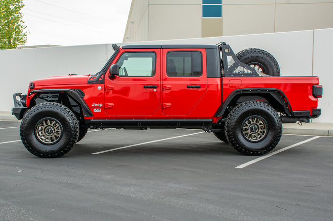 Black Rear Inner Fenders <br>20-21 Jeep Gladiator