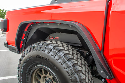 Black Rear Inner Fenders <br>20-21 Jeep Gladiator