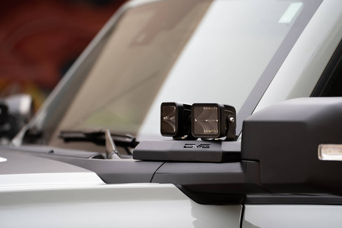 A-Pillar Pod Light Mounts <br>21 Ford Bronco
