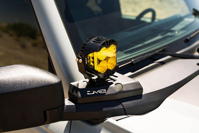 A-Pillar Pod Light Mounts <br>21 Ford Bronco