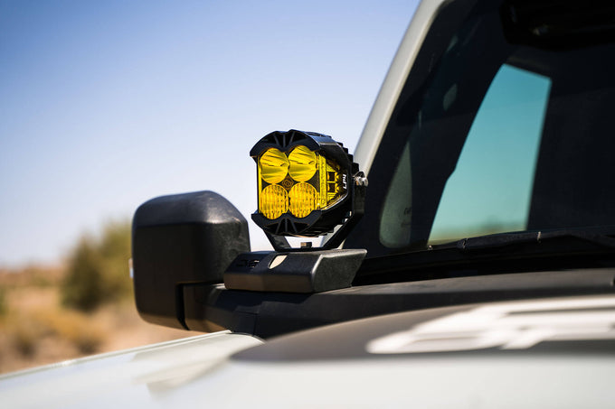 A-Pillar Pod Light Mounts <br>21 Ford Bronco