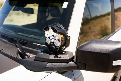 A-Pillar Pod Light Mounts <br>21 Ford Bronco