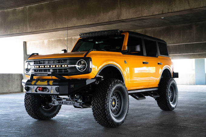 40-Inch Curved Light Bar Mount <br>21-23 Ford Bronco
