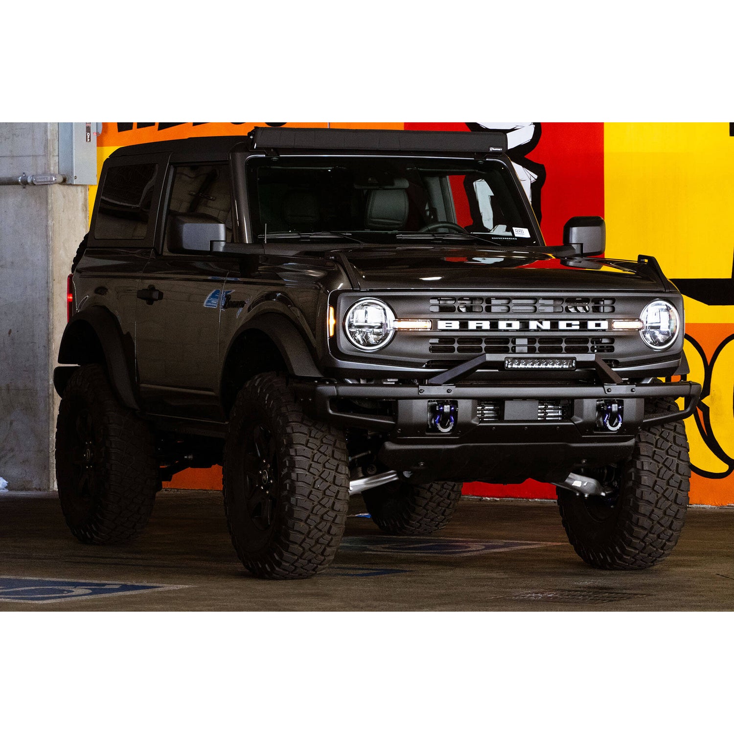 Factory Modular Front Bumper Bull Bar <br>21-22 Ford Bronco