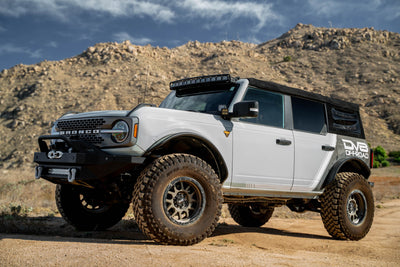 A-Pillar Dual Light Pod Drop Mounts <br>21-24 Ford Bronco