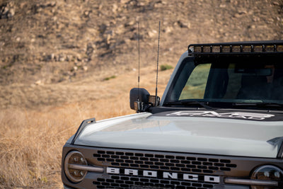 A-Pillar Dual Light Pod Drop Mounts <br>21-24 Ford Bronco