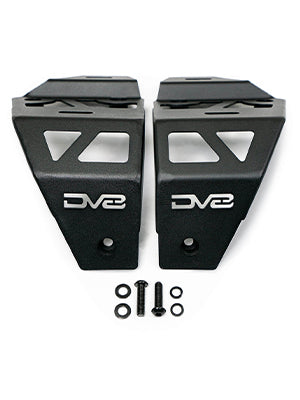 A-Pillar Dual Pod Light Mounts <br>18-22 Jeep Wrangler 20-22 Jeep Gladiator