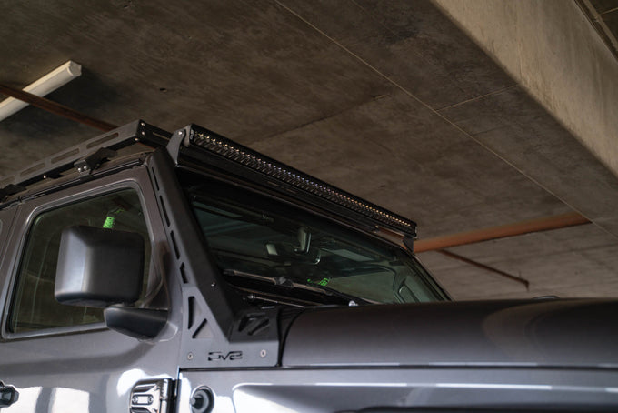 Light Bar Mount <br>18-23 Jeep Wrangler JL, 20-23 Gladiator JT