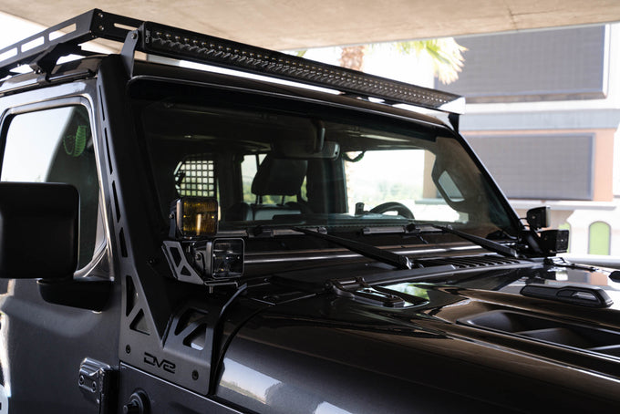 Light Bar Mount <br>18-23 Jeep Wrangler JL, 20-23 Gladiator JT