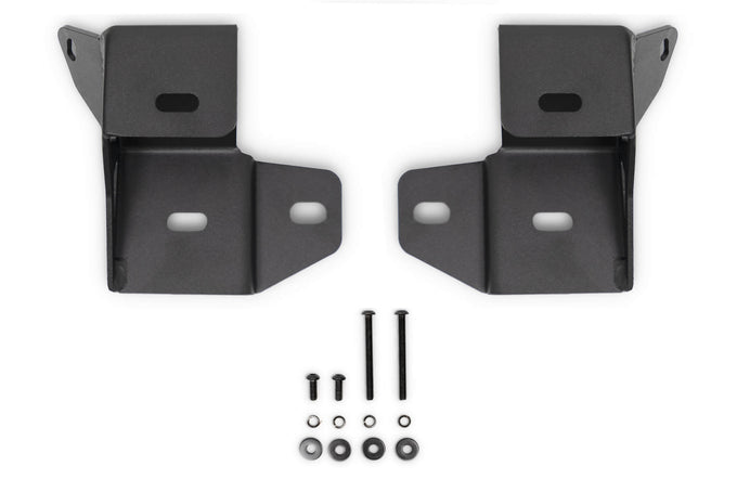 A-Pillar Dual Light Pod Mounts <br>18-23 Jeep Wrangler JL, 20-23 Gladiator JT