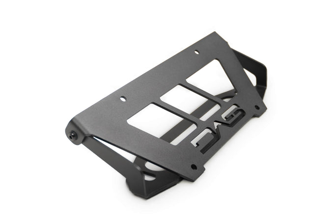 Fairlead Mounted Flip-Up License Plate Bracket <br>Universal