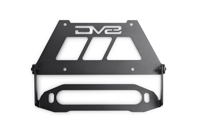 Fairlead Mounted Flip-Up License Plate Bracket <br>Universal