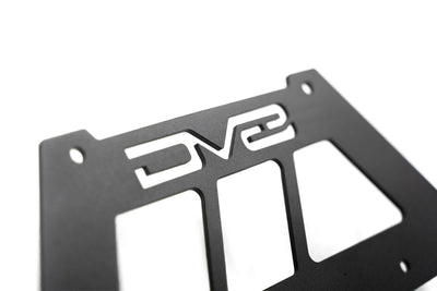 Fairlead Mounted Flip-Up License Plate Bracket <br>Universal