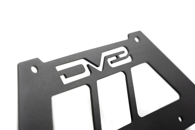 Fairlead Mounted Flip-Up License Plate Bracket <br>Universal