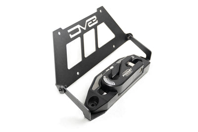 Fairlead Mounted Flip-Up License Plate Bracket <br>Universal