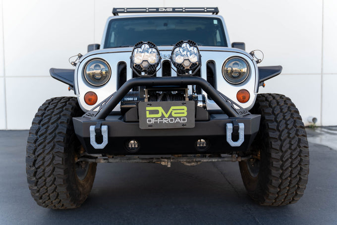 Fairlead Mounted Flip-Up License Plate Bracket <br>Universal
