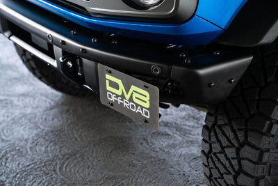 Factory Front Bumper License Relocation Bracket <br>21-23 Ford Bronco
