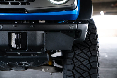 Factory Front Bumper License Relocation Bracket <br>21-23 Ford Bronco