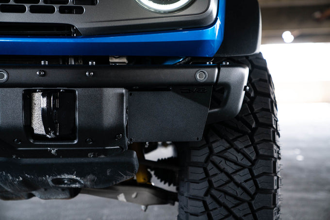 Factory Front Bumper License Relocation Bracket <br>21-23 Ford Bronco