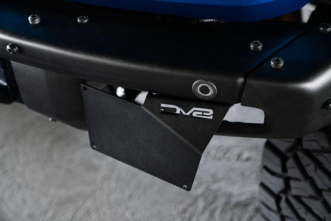 Factory Front Bumper License Relocation Bracket <br>21-23 Ford Bronco