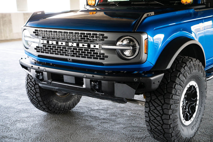 Factory Front Bumper License Relocation Bracket <br>21-23 Ford Bronco