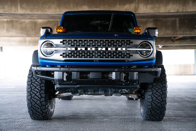 Factory Front Bumper License Relocation Bracket <br>21-23 Ford Bronco