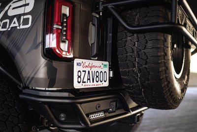 Rear License Plate Relocation Bracket <br>21-24 Ford Bronco
