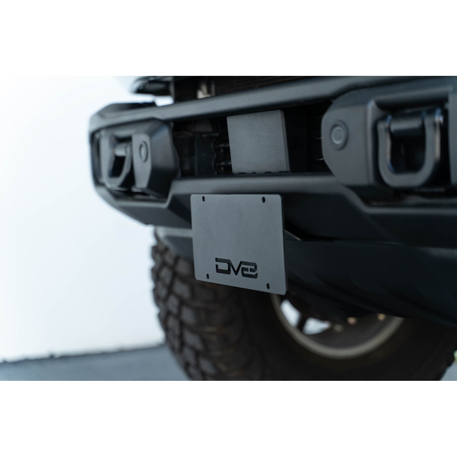 Capable Bumper Front License Plate Mount <br>21-24 Ford Bronco