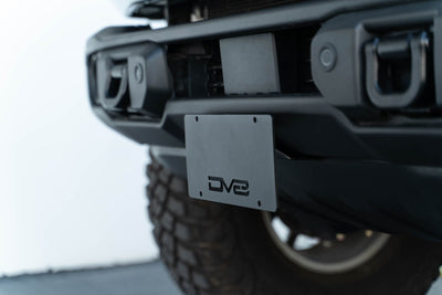 Capable Bumper Front License Plate Mount <br>21-24 Ford Bronco