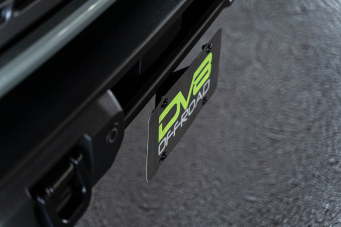 Capable Bumper Front License Plate Mount <br>21-24 Ford Bronco