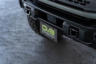 Capable Bumper Front License Plate Mount <br>21-24 Ford Bronco