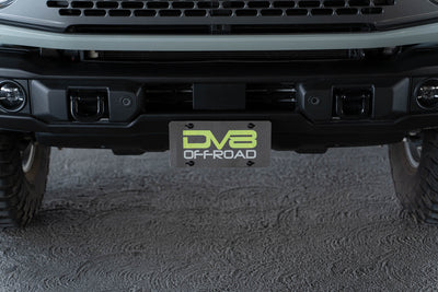Capable Bumper Front License Plate Mount <br>21-24 Ford Bronco