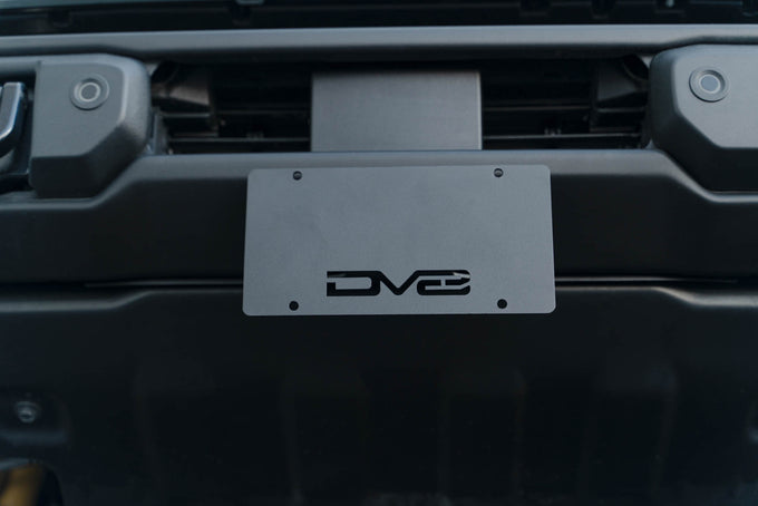 Capable Bumper Front License Plate Mount <br>21-24 Ford Bronco
