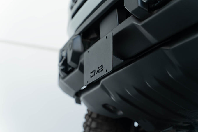 Capable Bumper Front License Plate Mount <br>21-24 Ford Bronco