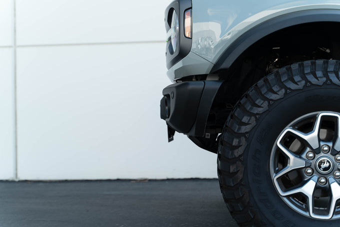 Capable Bumper Front License Plate Mount <br>21-24 Ford Bronco