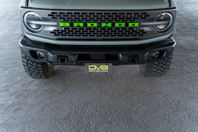 Capable Bumper Front License Plate Mount <br>21-24 Ford Bronco