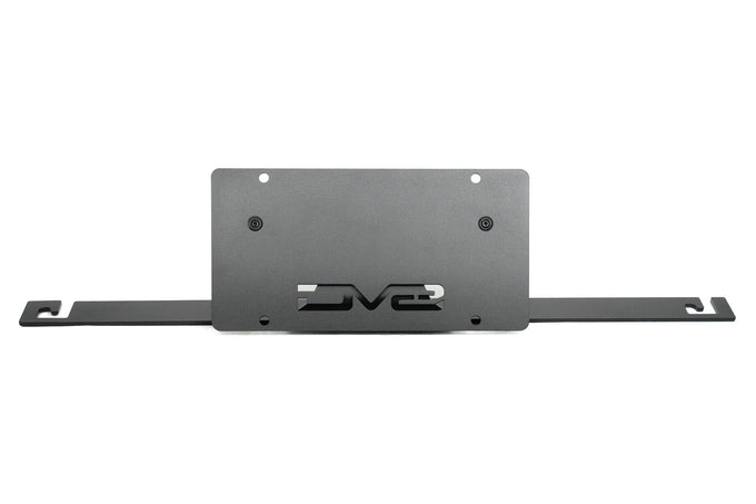 Capable Bumper Slanted Front License Plate Mount <br>21-24 Ford Bronco