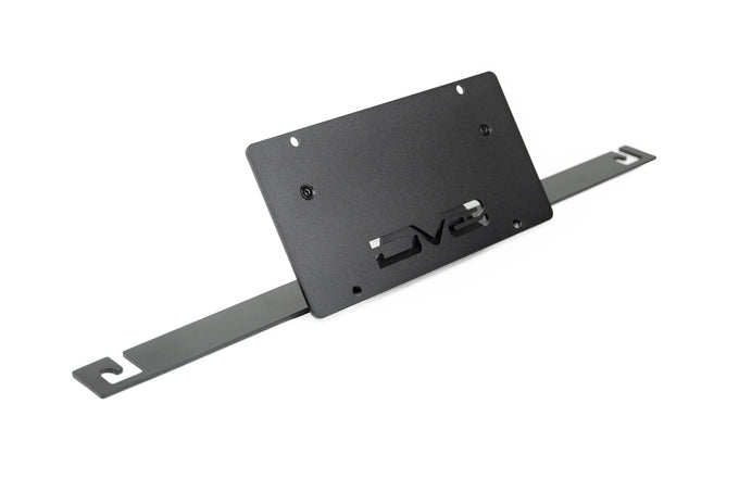 Capable Bumper Slanted Front License Plate Mount <br>21-24 Ford Bronco