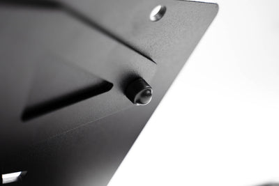 Capable Bumper Slanted Front License Plate Mount <br>21-24 Ford Bronco