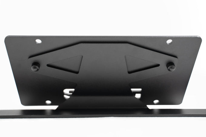 Capable Bumper Slanted Front License Plate Mount <br>21-24 Ford Bronco
