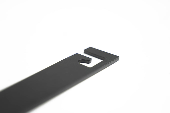 Capable Bumper Slanted Front License Plate Mount <br>21-24 Ford Bronco