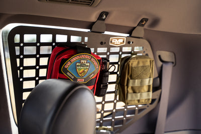 Rear Window Molle Storage Panels <br>03-09 Lexus GX 470
