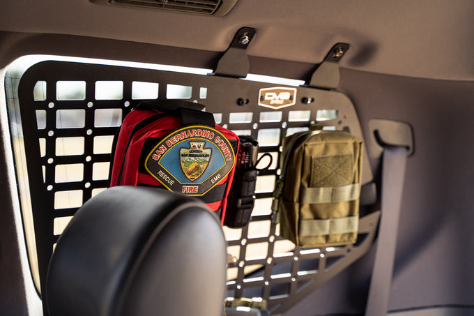 Rear Window Molle Storage Panels <br>03-09 Lexus GX 470