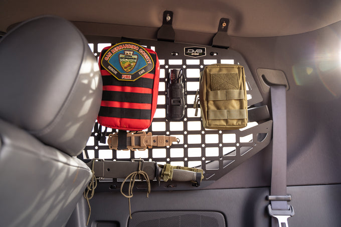 Rear Window Molle Storage Panels <br>03-09 Lexus GX 470